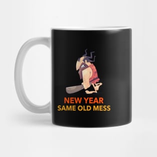 New Year Same Hot Mess Mug